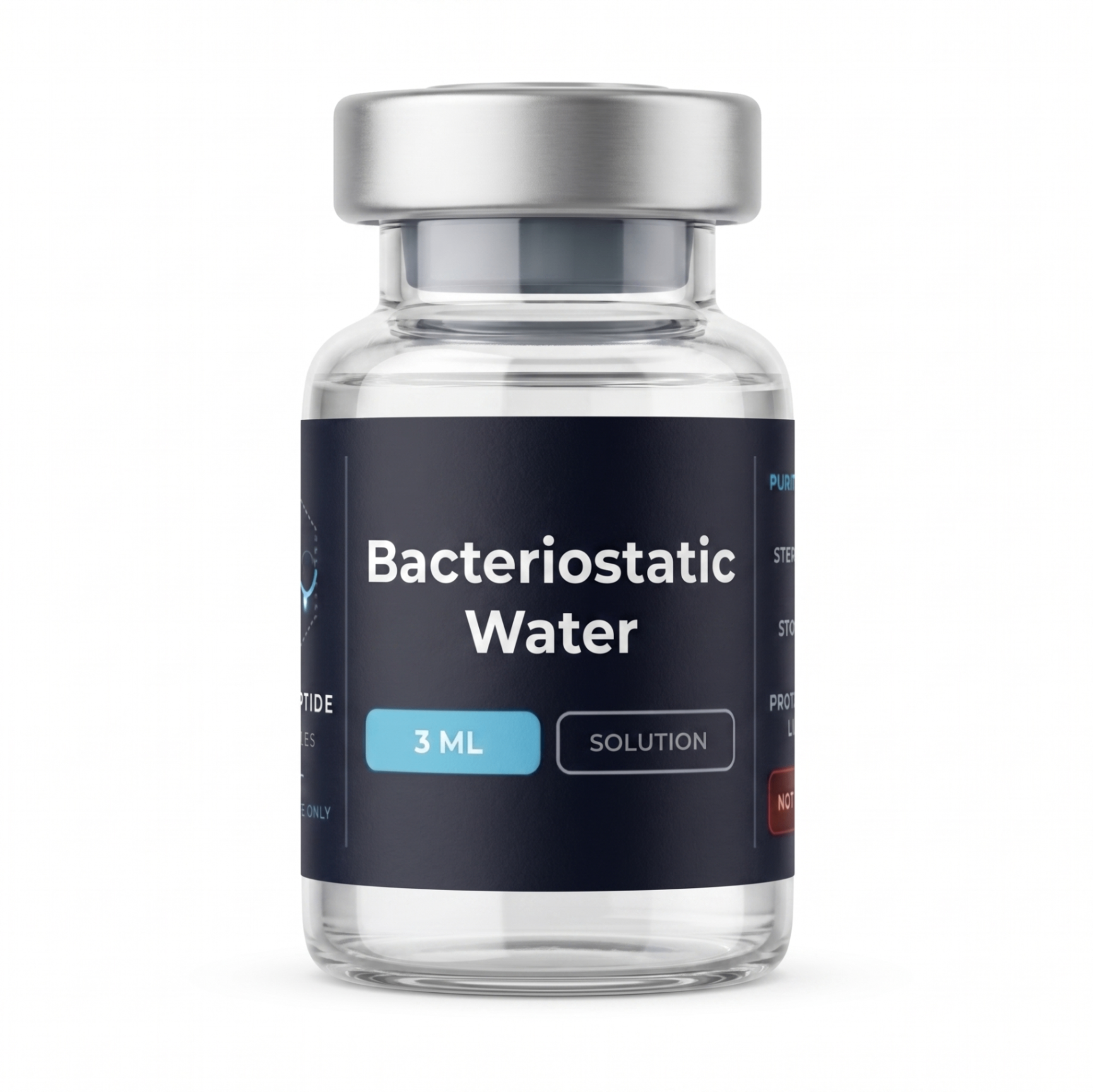 Bacteriostatic Water 3ml vial